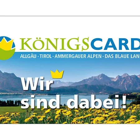 Sonnenchalet 12 - Mit Koenigscard! Appartement Pfronten